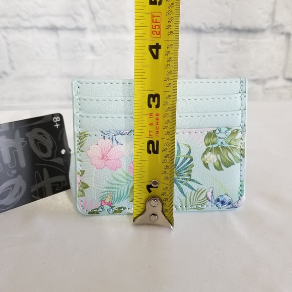 Loungefly Lilo and Stitch Tropical Duckling Disney Cardholder Wallet New - Picture 14 of 14